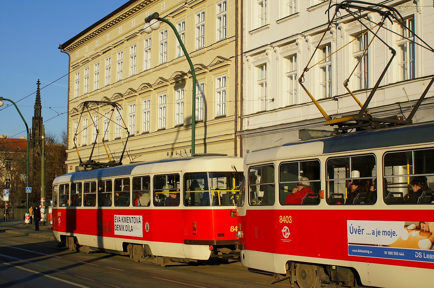 tram in praha