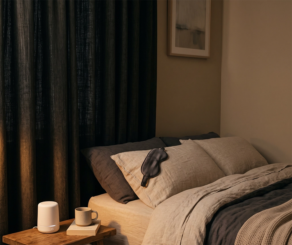 Calm Night Sleep Environment