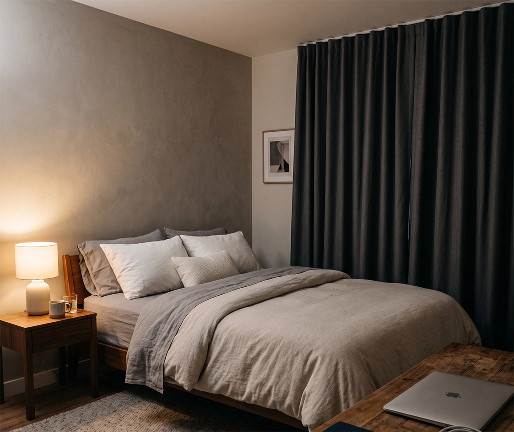 Quiet Bedroom Before Sleep