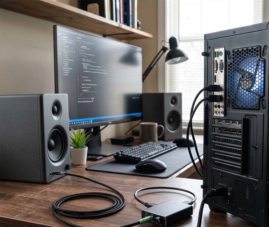 USB Sound Card for Desktop PC