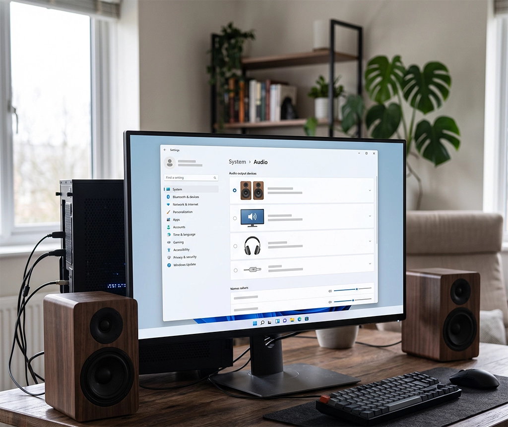 Windows 11 Audio Output Selection