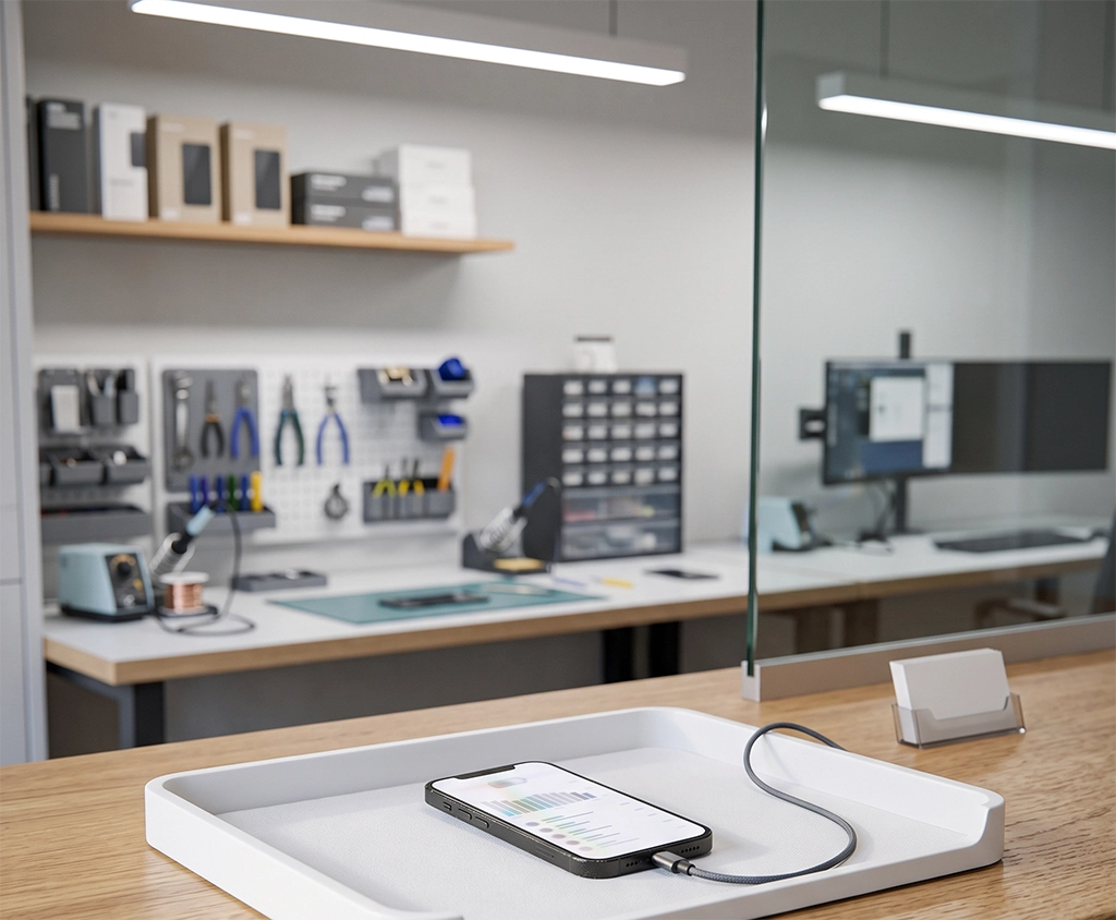 iPhone Battery Service Preparation