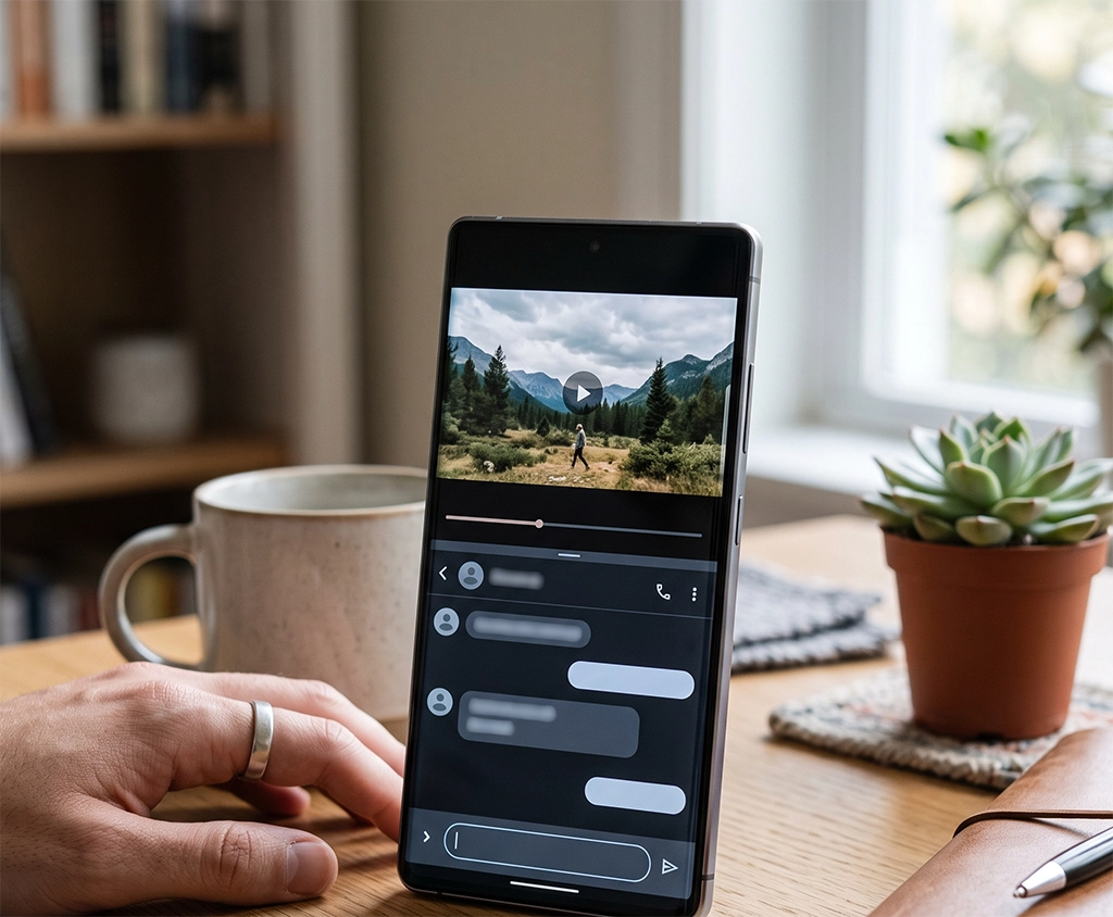 Galaxy Split Screen Workspace