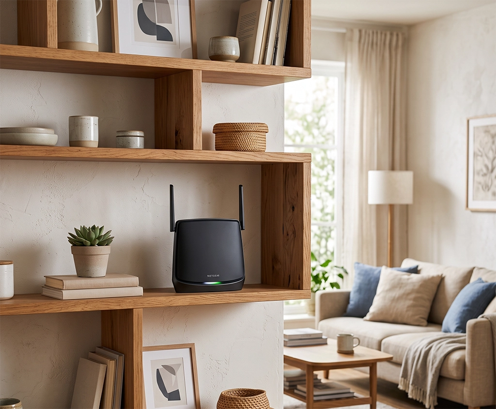 Router Placement in Living Room