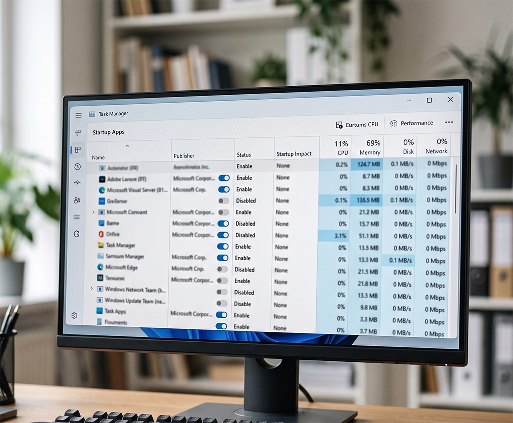 Startup Apps Performance Check